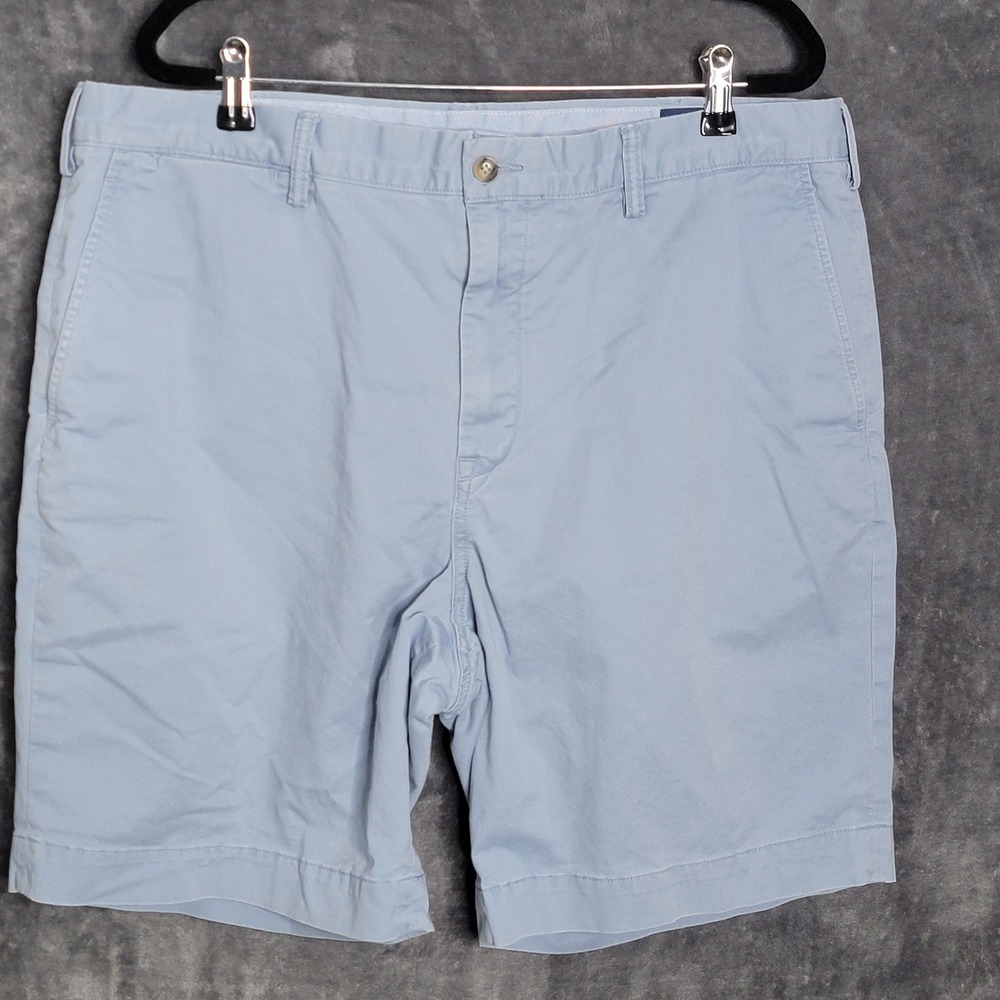 Polo Ralph Lauren Chino Shorts Mens 38 Blue Grey Green Stretch Bundle Preppy Dad - Picture 3 of 16